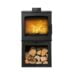 Mi Fires Tinderbox Eco Medium Wood Burning Stove With Log Store