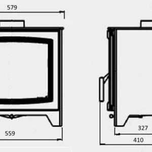 Parkray Aspect 7 Eco Wood Stove - Image 3