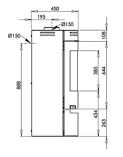 Aduro 1.1 Wood burning Stove - Image 2