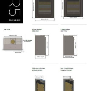 Di Lusso R5 Eco Inset Wood Burning Stove - Image 3