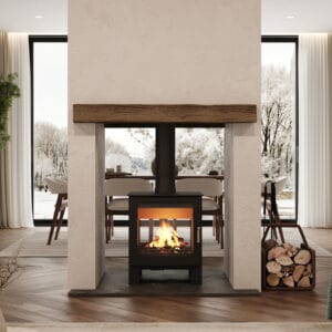 Mendip Woodland Double Sided Stove