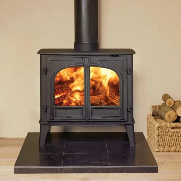 stovax stockton 11 double door wood burning stove