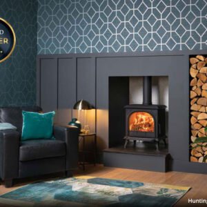 Huntingdon 30 Multifuel with tracery Door