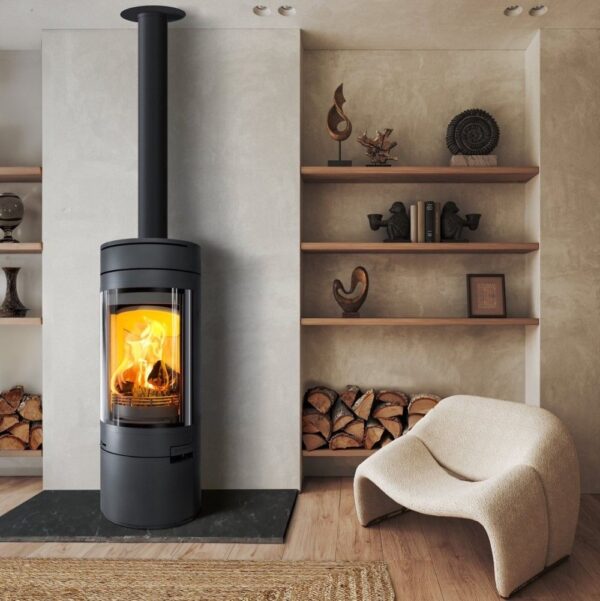 hunter halo radial wood burning stove