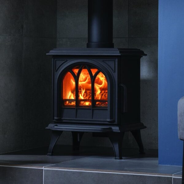 Huntingdon 20 Multifuel stove with tracery door