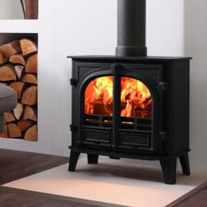 stovax stockton 5 wide double door multifuel stove