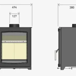 Parkray Aspect 5 Eco Dimensions