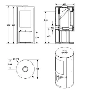 rondo with logstore dimensions