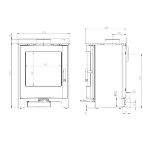 Mendip Churchill 5 DC Se Dimensions