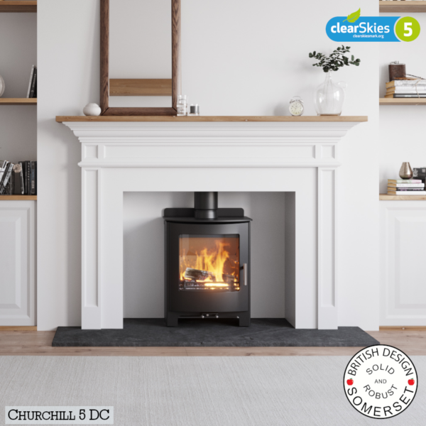 Mendip Churchill 5 DC SE Multifuel Stove