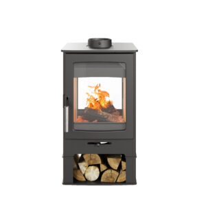 Parkray Aspect 4 Double Sided Stove With Log Plinth