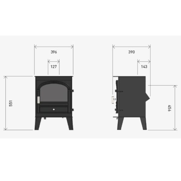 consort 5 gas dimensions