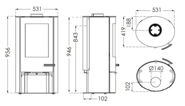 termatech tt20r streamline dimensions