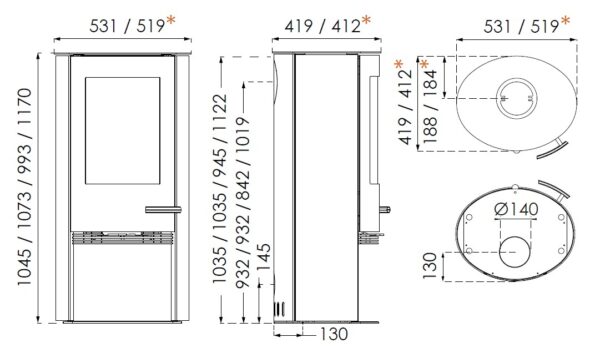 termatech tt20r dimensions